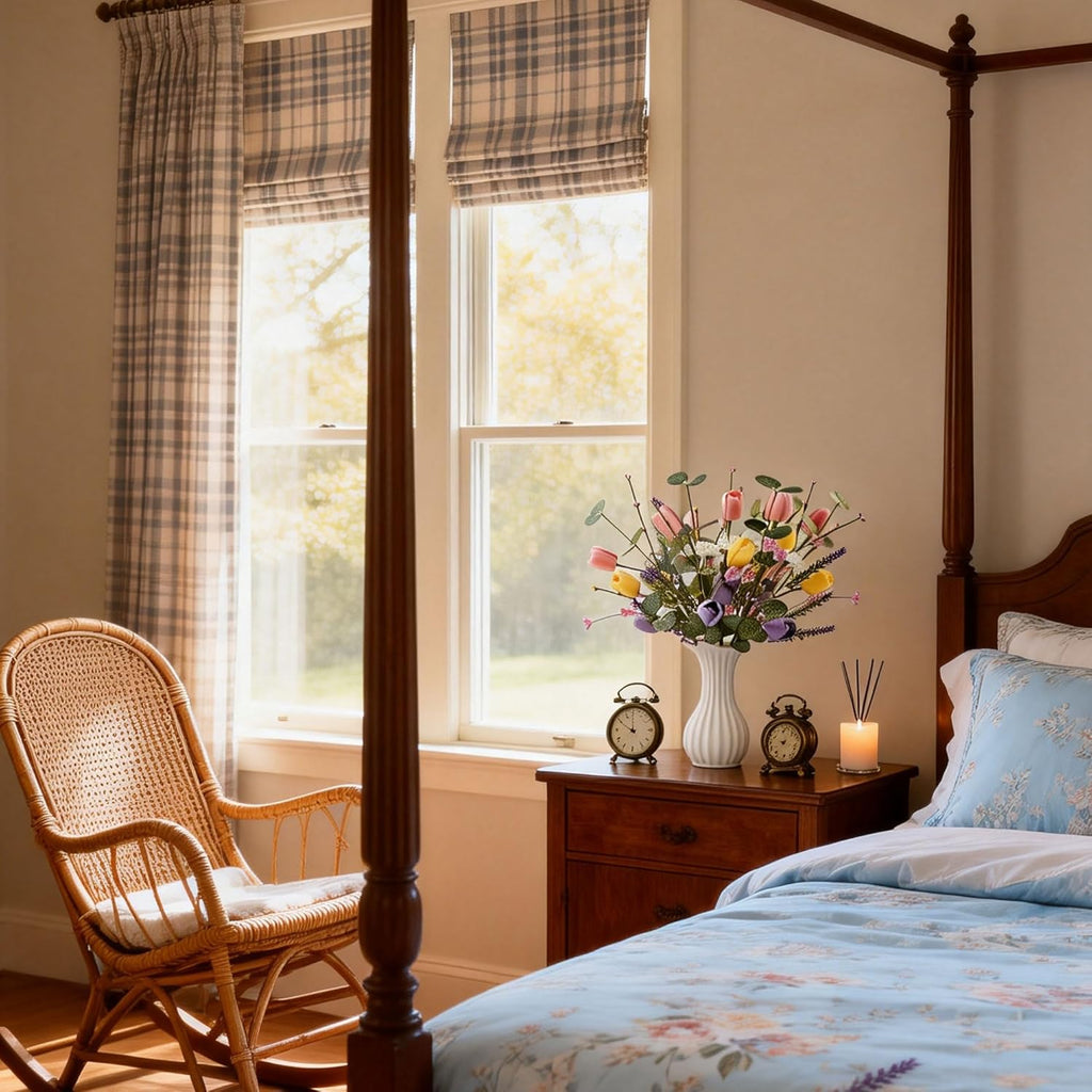 🌸 Charming Wildflower Faux Flower Bouquet 🌼 | Elegant Home & Wedding Table Centerpiece ✨ | Perfect for Decor Lovers