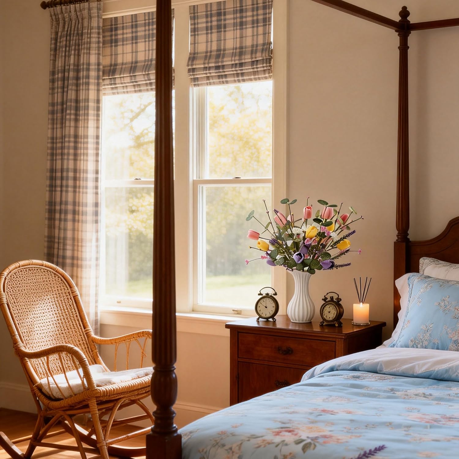 🌸 Charming Wildflower Faux Flower Bouquet 🌼 | Elegant Home & Wedding Table Centerpiece ✨ | Perfect for Decor Lovers