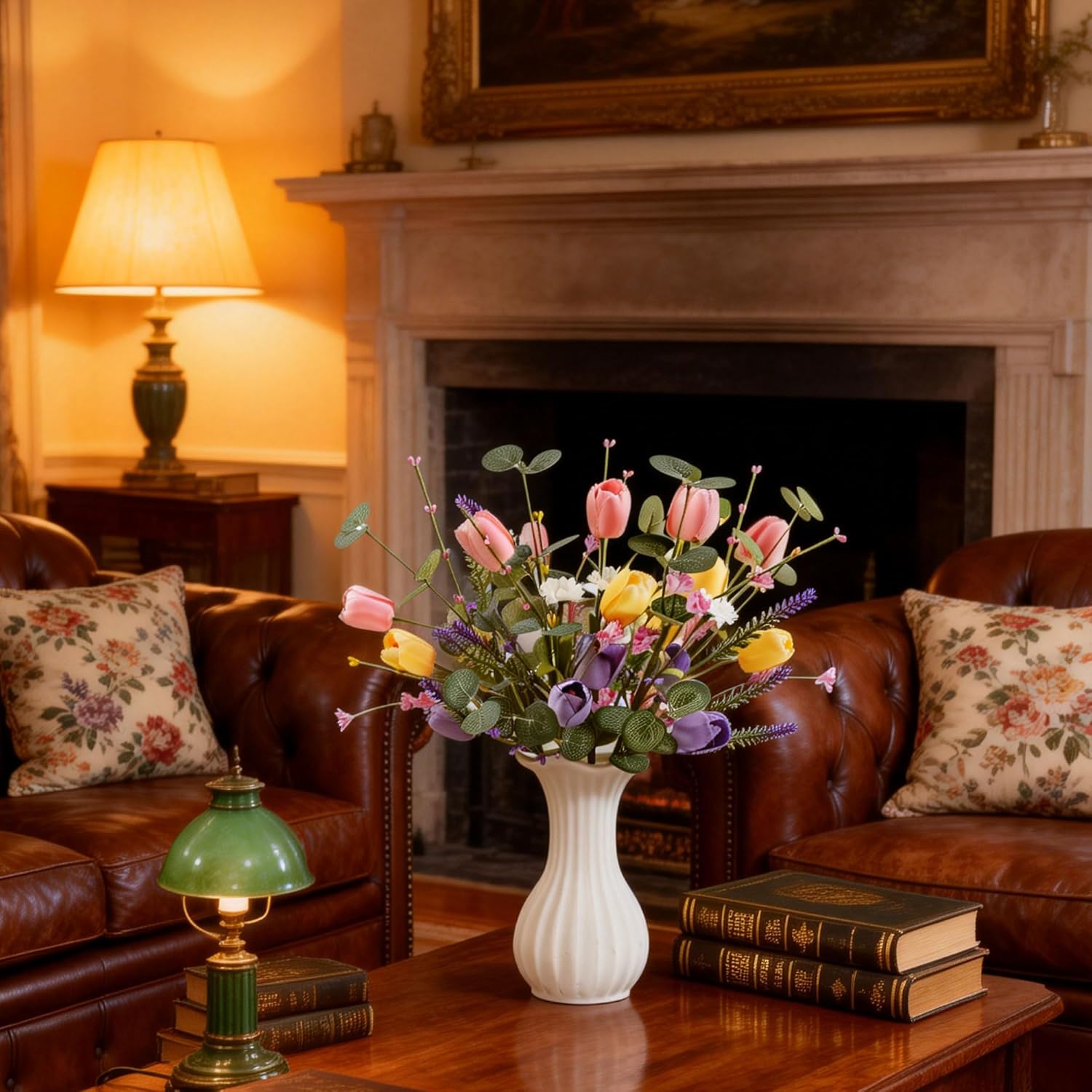 🌸 Charming Wildflower Faux Flower Bouquet 🌼 | Elegant Home & Wedding Table Centerpiece ✨ | Perfect for Decor Lovers